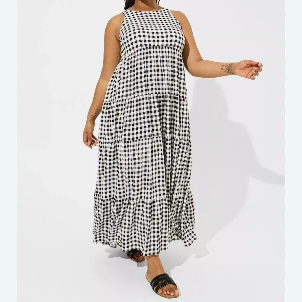 torrid | Dresses | Torrid Boho Gingham Tiered Maxi Dress High Neck Halter Size | Poshmark torrid | Dresses | Torrid Boho Gingham Tiered Maxi Dress High Neck Halter Size | Poshmark